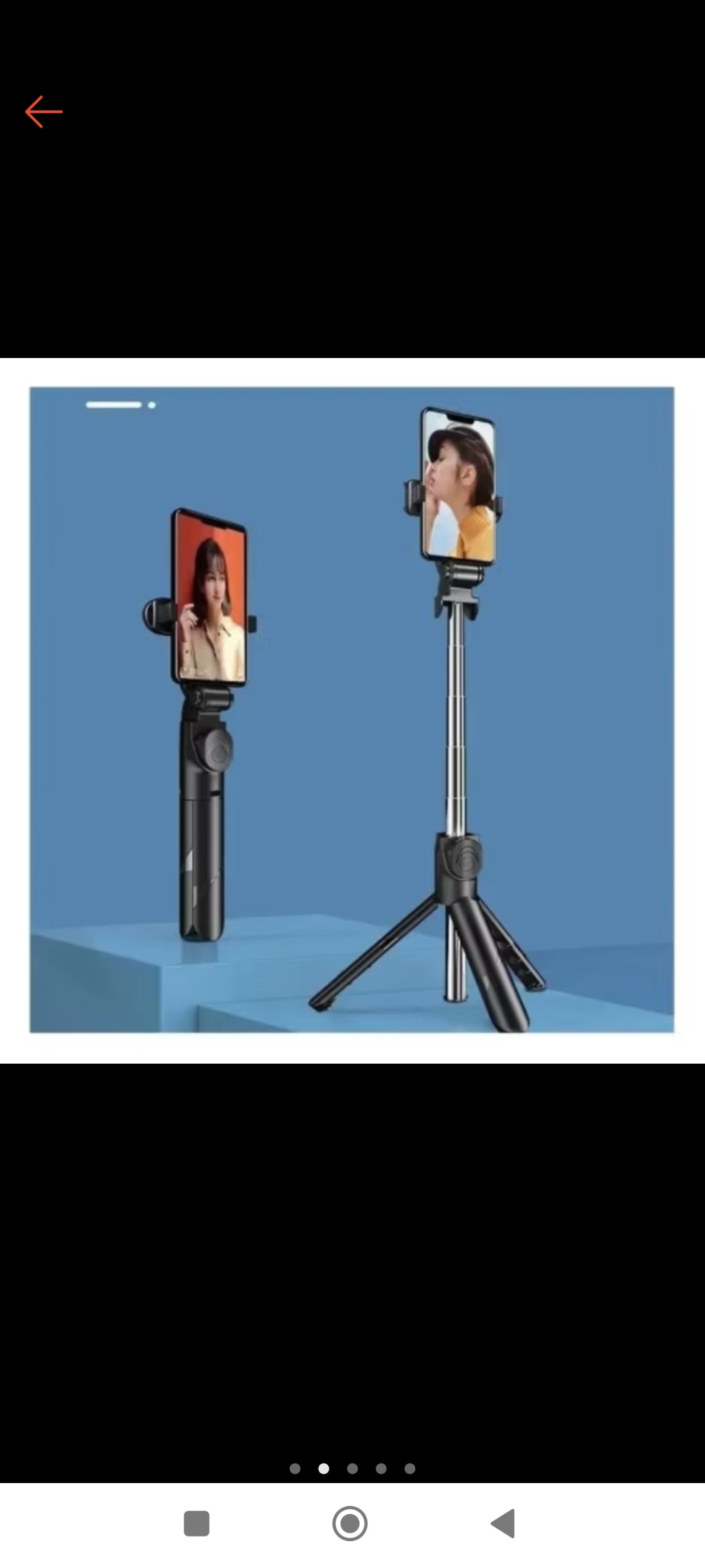 Palo Selfie Bluetooth Retráctil-Soporte De Trípode Para Teléfono Celular.