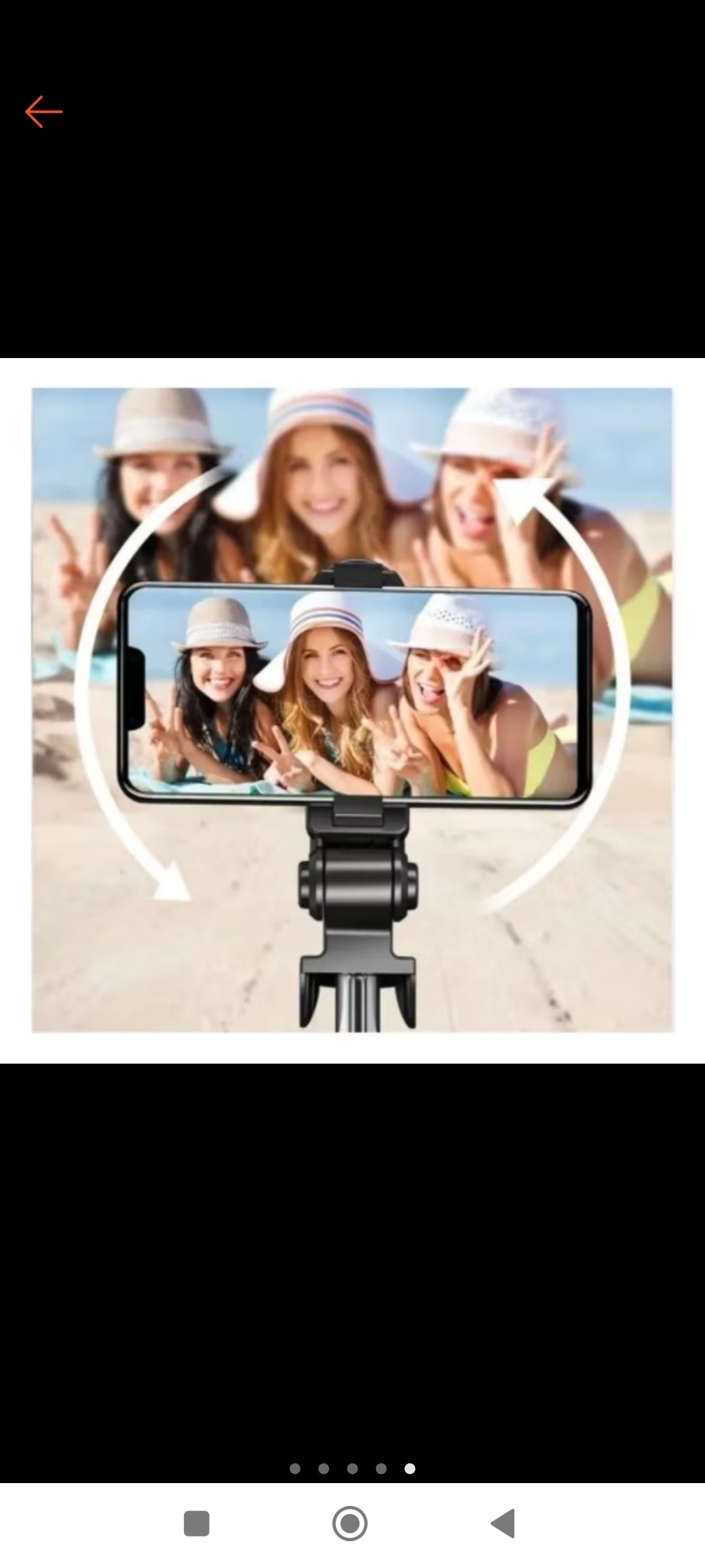 Palo Selfie Bluetooth Retráctil-Soporte De Trípode Para Teléfono Celular.