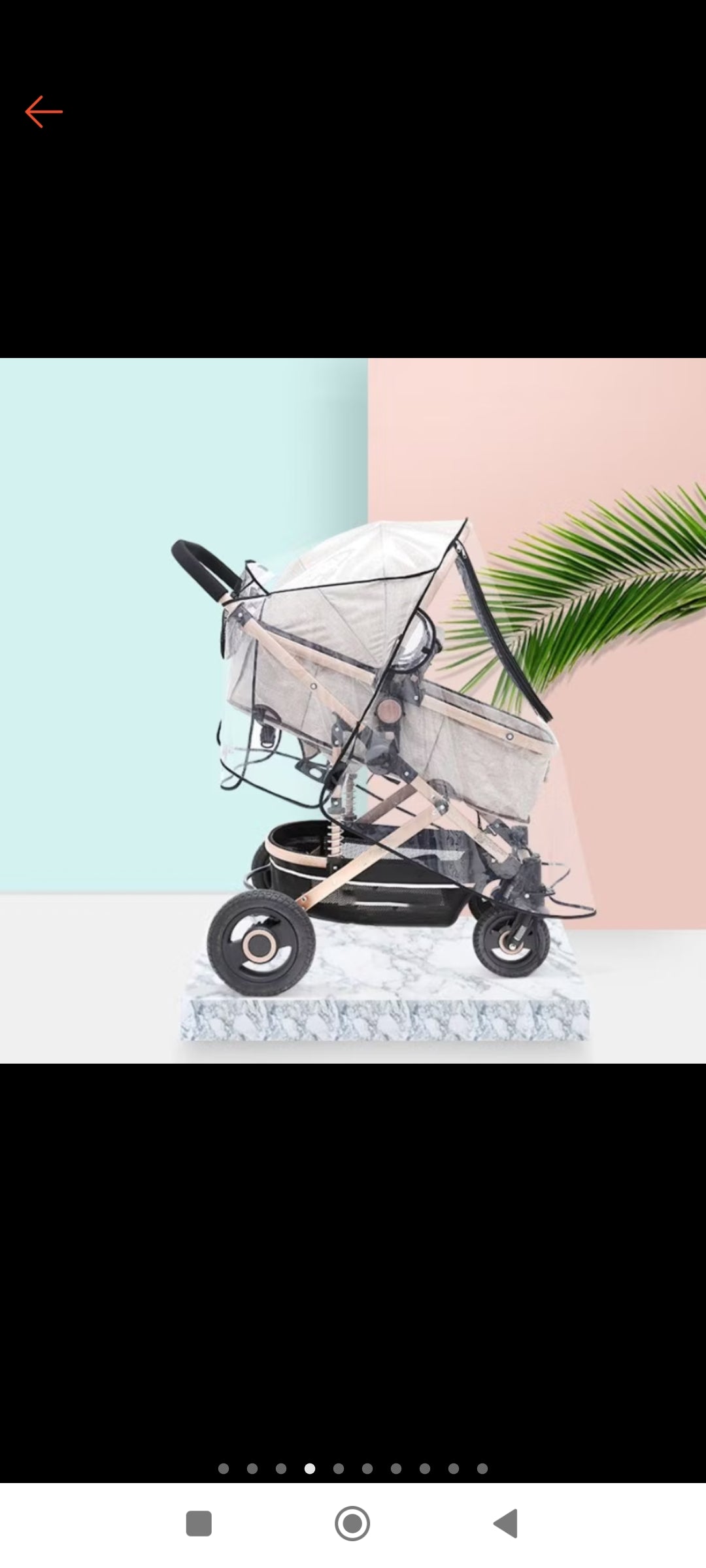 Coche universal de paraguas impermeable