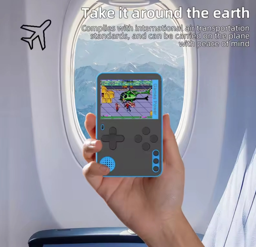 Consola de juegos portátil 500 juegos clásicos LCD